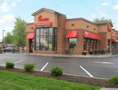 Front of the Chick-fil-A in Lancaster