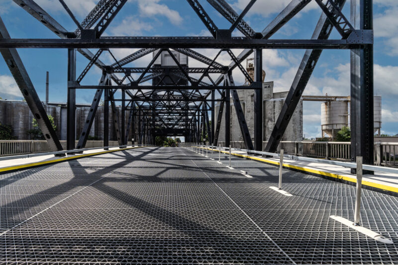 Rehabbed Michigan Avenue Lift Bridge
