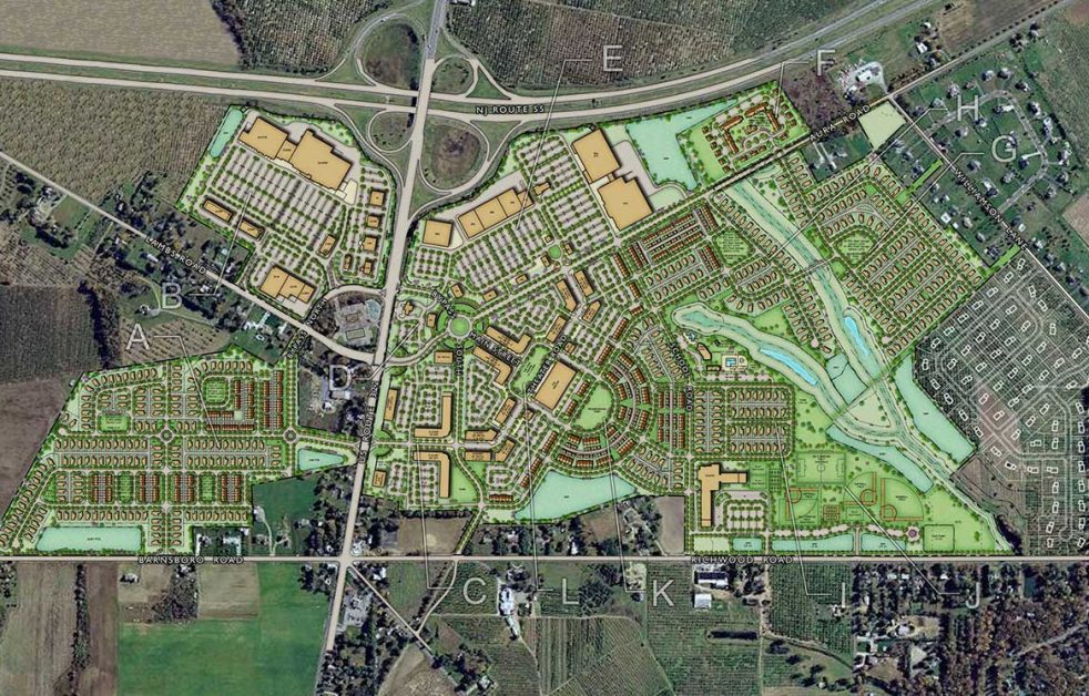 site plan for Richwood village