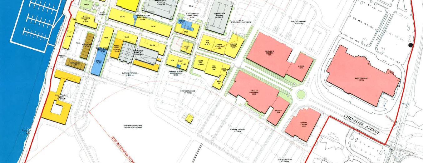 site plan for Riverton