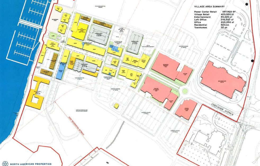 site plan for Riverton