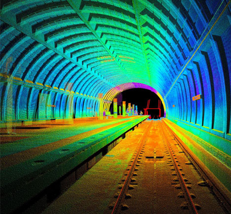 Geospatial Rail Tunnel