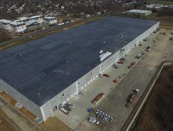 Kuser warehouse aerial