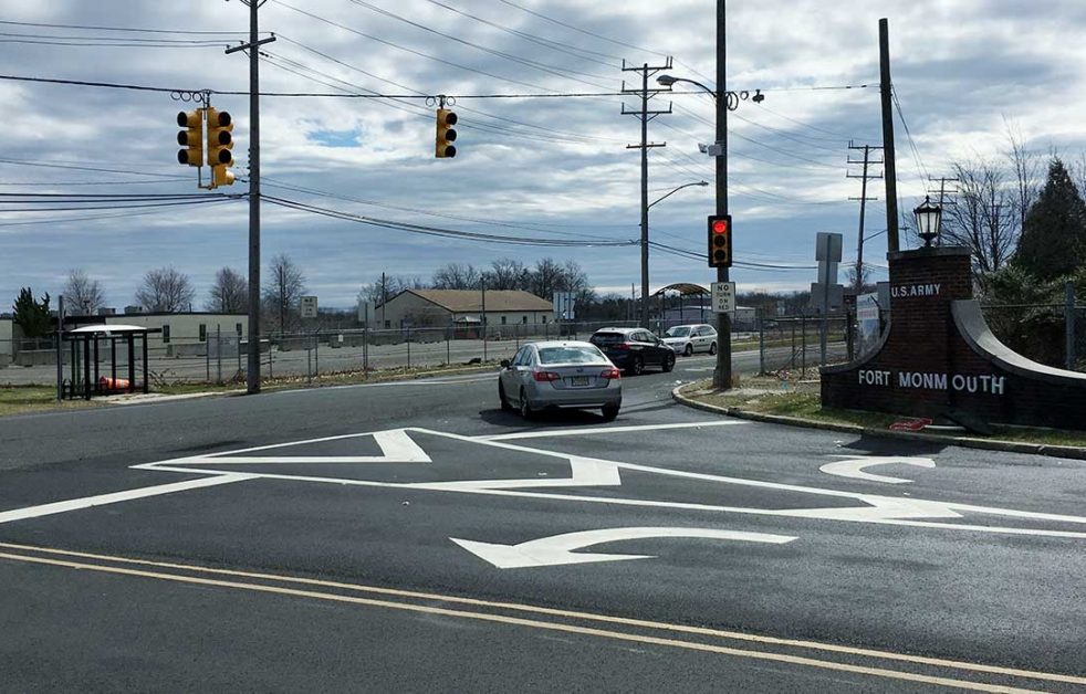 Monmouth County On-Call Traffic Fort Monmouth Intersection