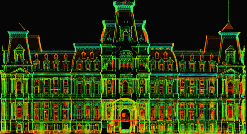 Philadelphia City Hall 3D Laser Scanning Image