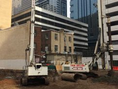 Philadelphia POD Hotel construction site