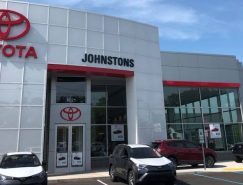 Exterior of Johnstons Toyota