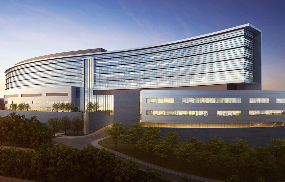 rendering of the vassar brothers medical center