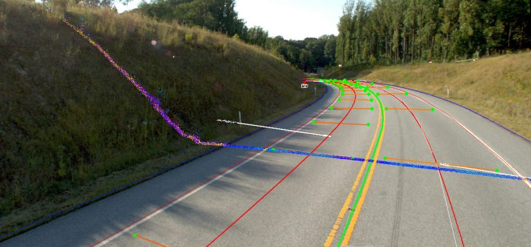 Highway curves speed analysis using mobile LiDAR