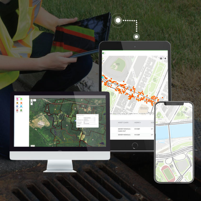 Desktop and handheld devices are compatible with GIS