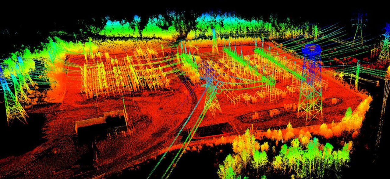 Substation LiDAR scan