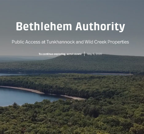 Screenshot of the Bethlehem Authority