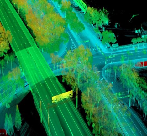 highway lidar scan