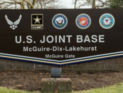 Joint Base entrance sign