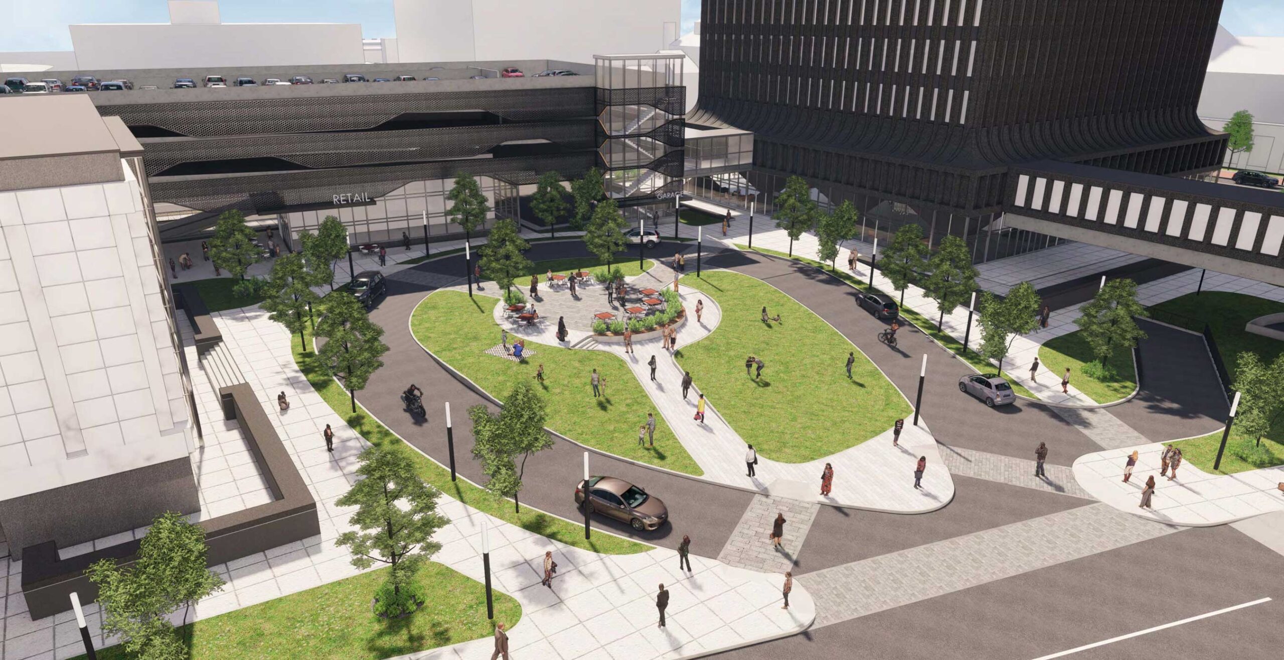 Digital rendering of Buckingham Properties Xerox Square Development.