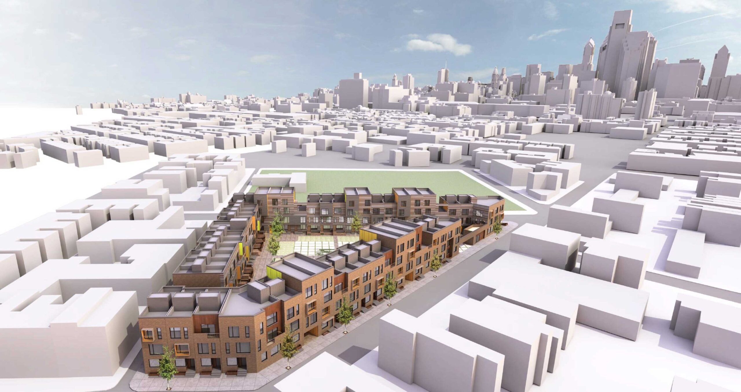 Rendering of Cameron Square located in Philadelphia, Pennsylvania.