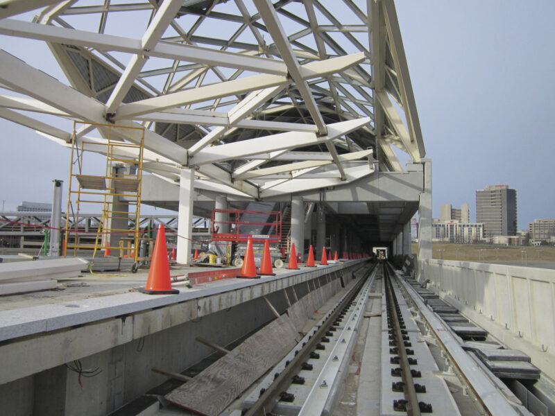23-mile extension of the Dulles Corridor Metrorail extending from East Falls Church to Washington Dulles International Airport, west to Ashburn.