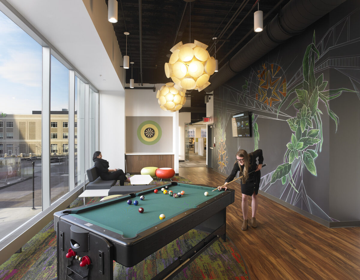 Offices of the Engineering and Architecture Firm, Bergmann Associates at Midtown Tower, Rochester, NY