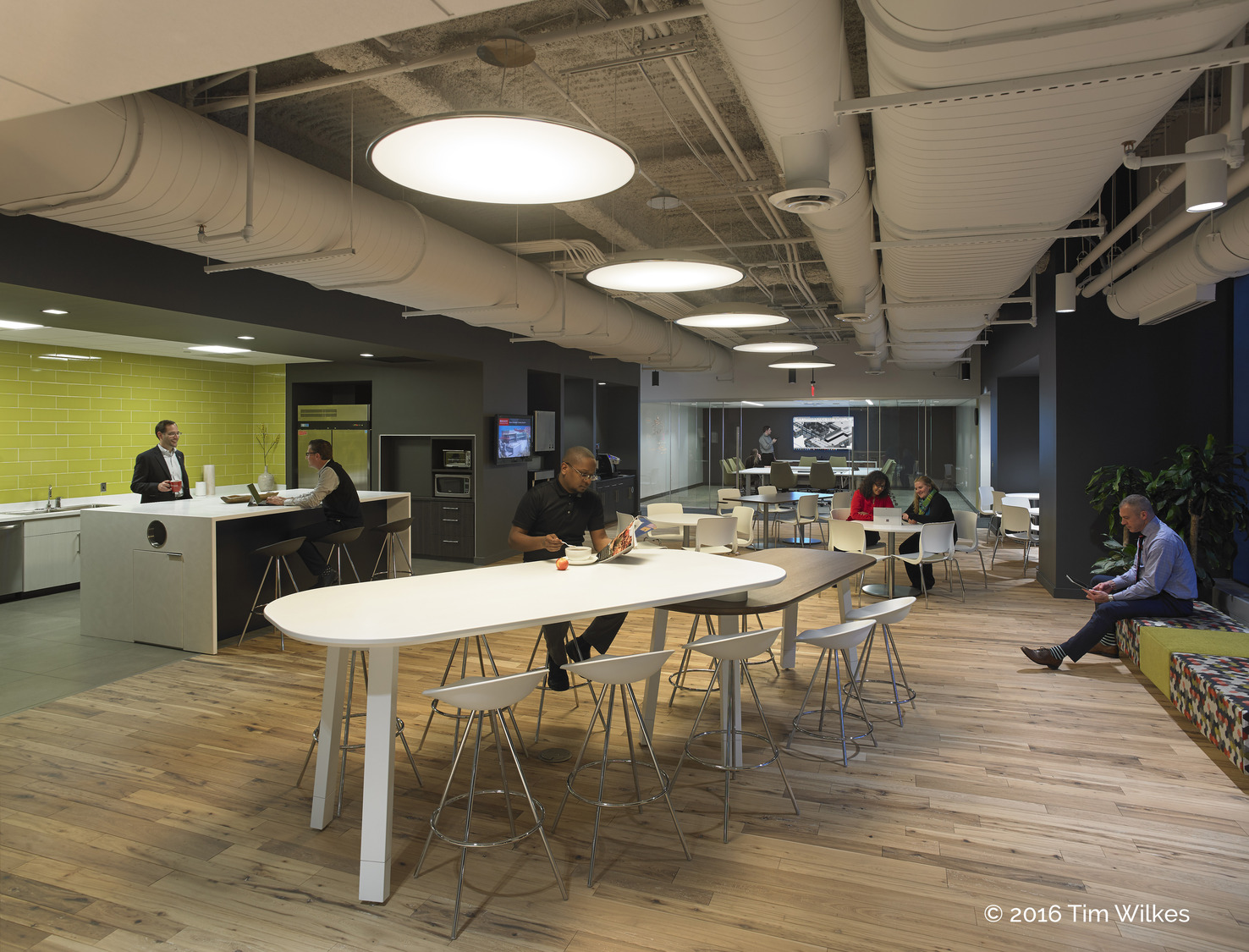 Offices of the Engineering and Architecture Firm, Bergmann Associates at Midtown Tower, Rochester, NY