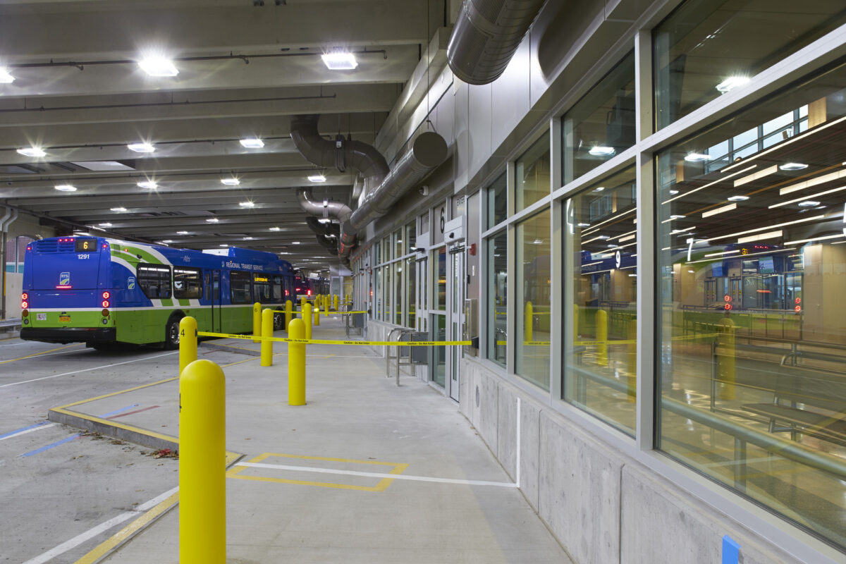 Transit Center and Bus Terminal in the City of Rochester, New York