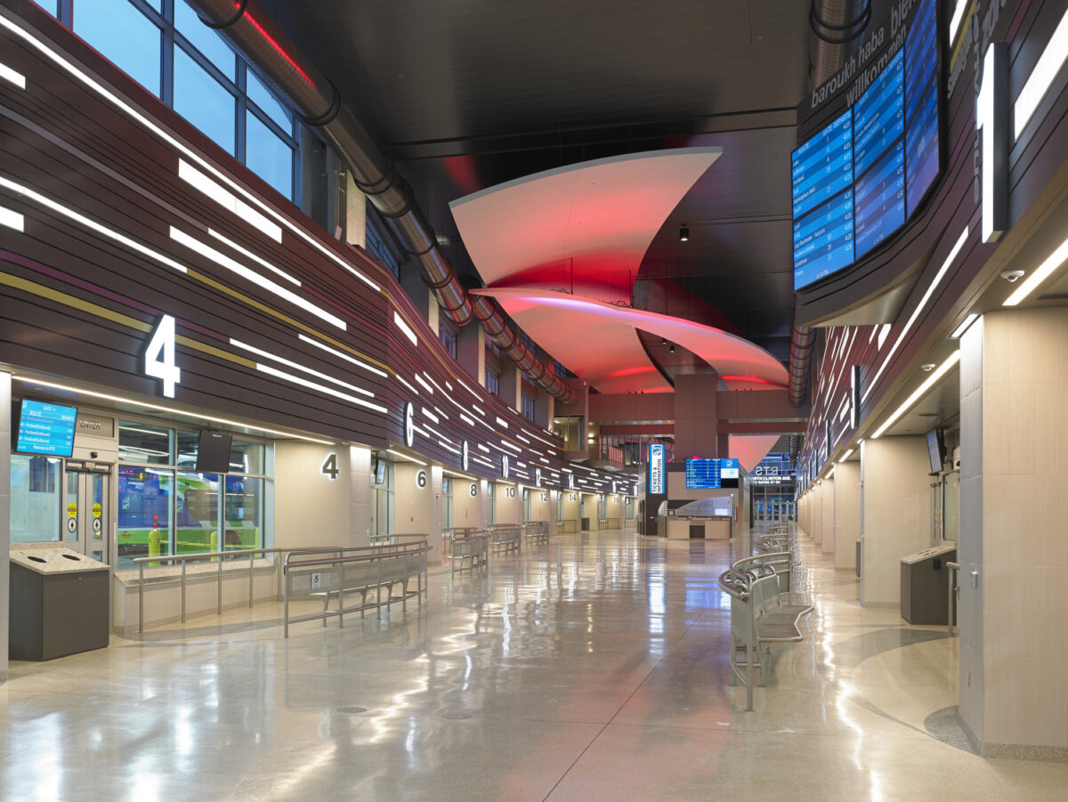 Transit Center and Bus Terminal in the City of Rochester, New York