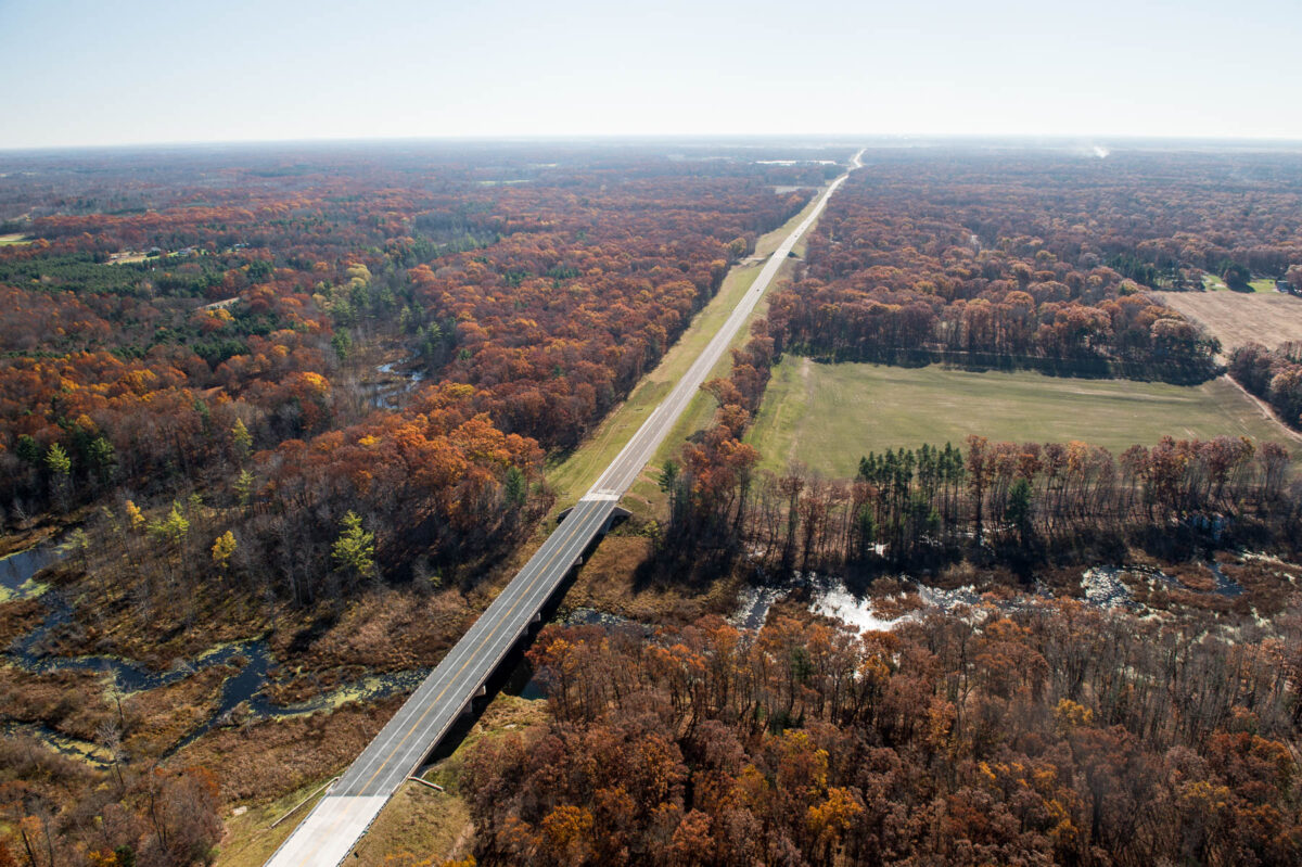 M-231 in Ottawa County.  Opened to traffic.