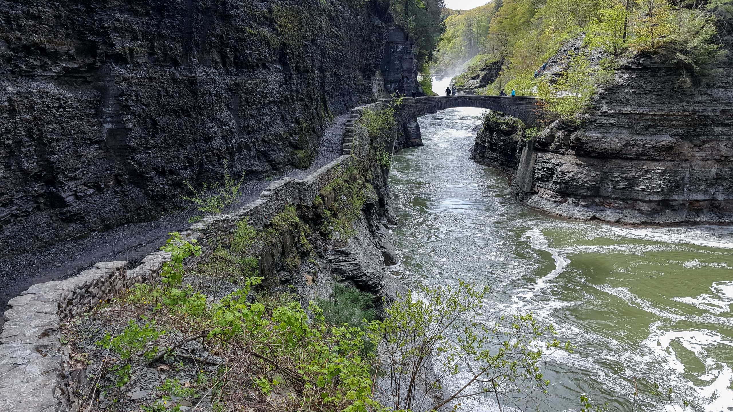 Letchworth Genesee Trail And Bridge