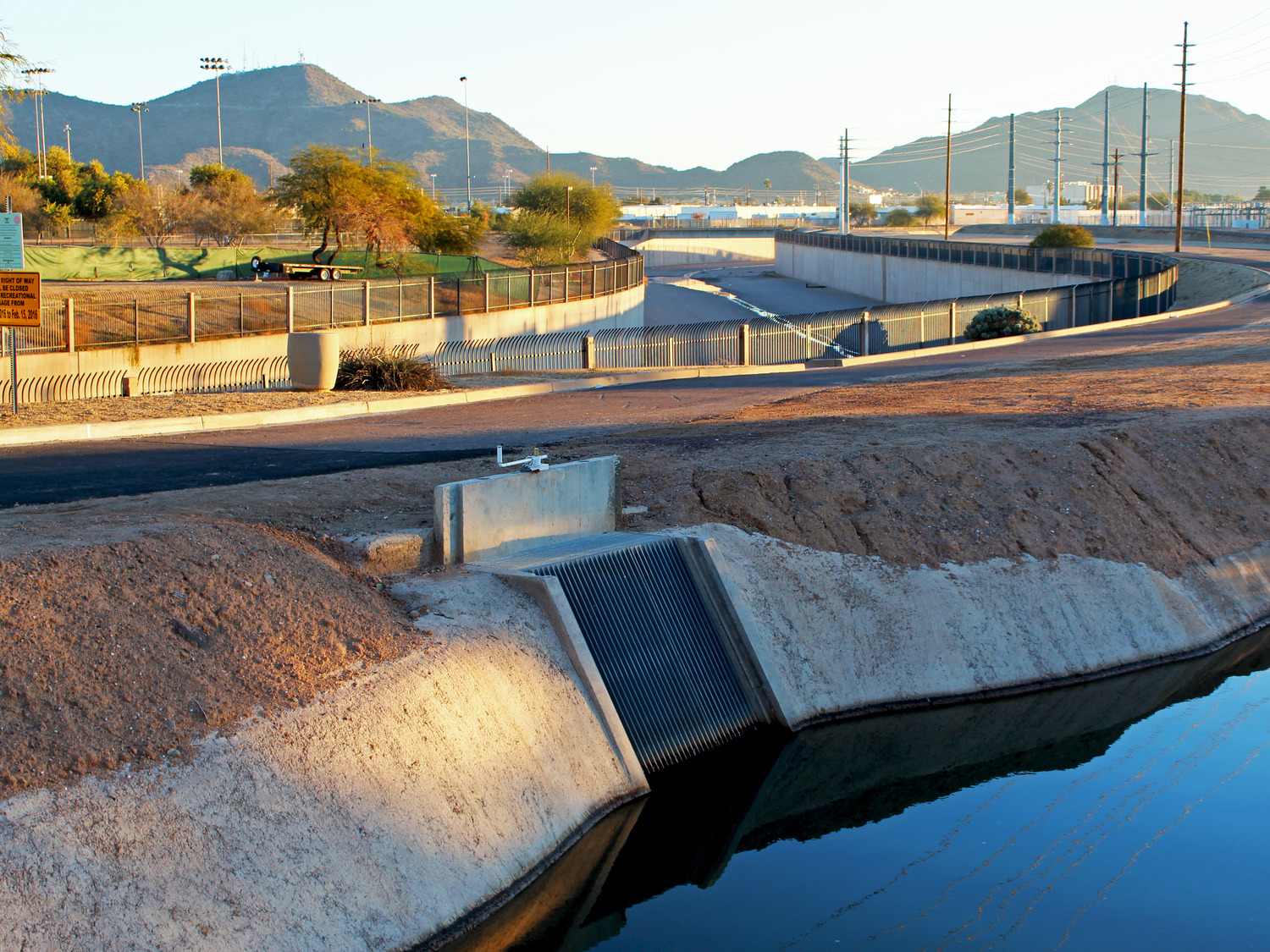 Canal in Phoenix, Az