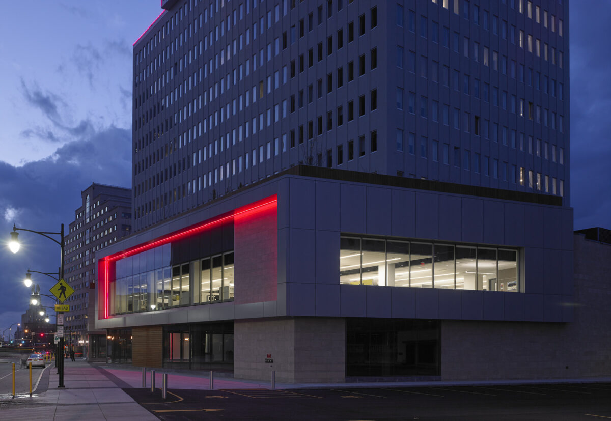 Offices of the Engineering and Architecture Firm, Bergmann Associates at Midtown Tower, Rochester, NY