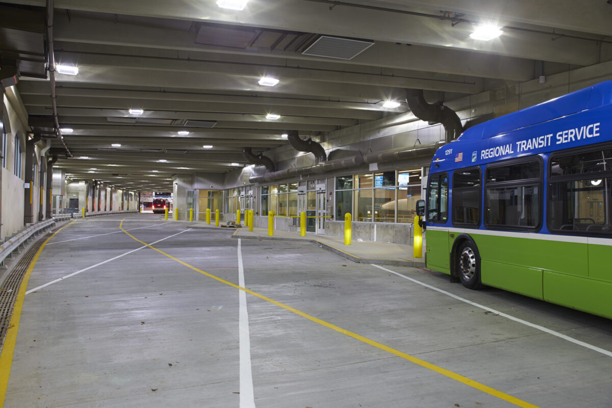 Transit Center and Bus Terminal in the City of Rochester, New York
