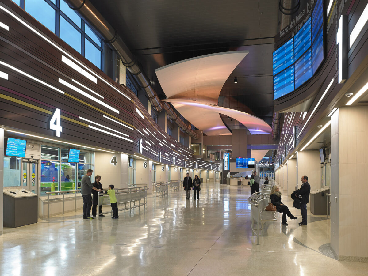 Transit Center and Bus Terminal in the City of Rochester, New York