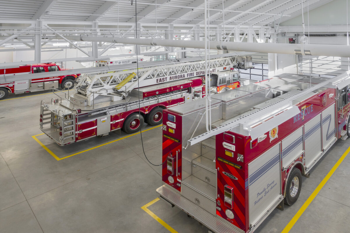 East Aurora Fire Hall for Bergmann Associates