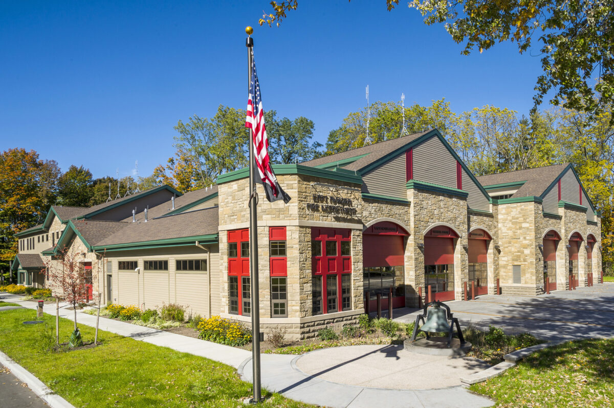 East Aurora Fire Hall for Bergmann Associates
