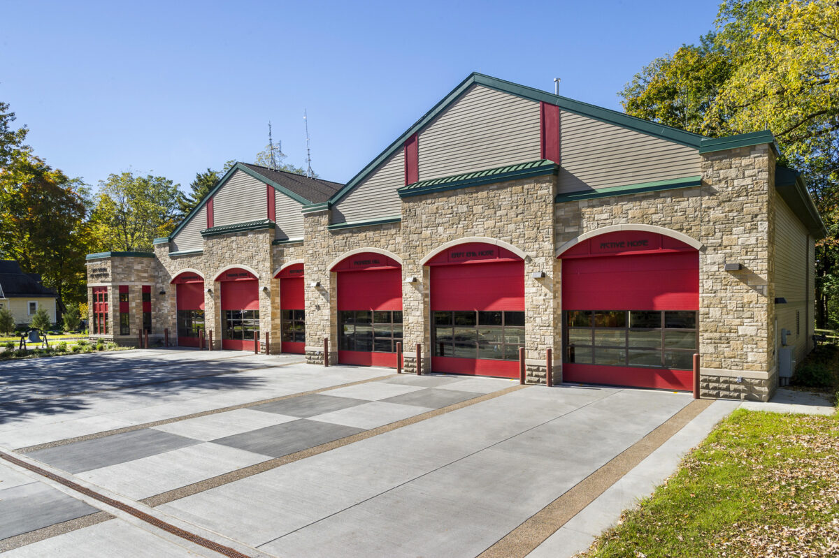 East Aurora Fire Hall for Bergmann Associates
