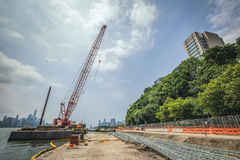 Beneath the Surface: Restoring Hoboken’s Frank Sinatra Drive Shoreline