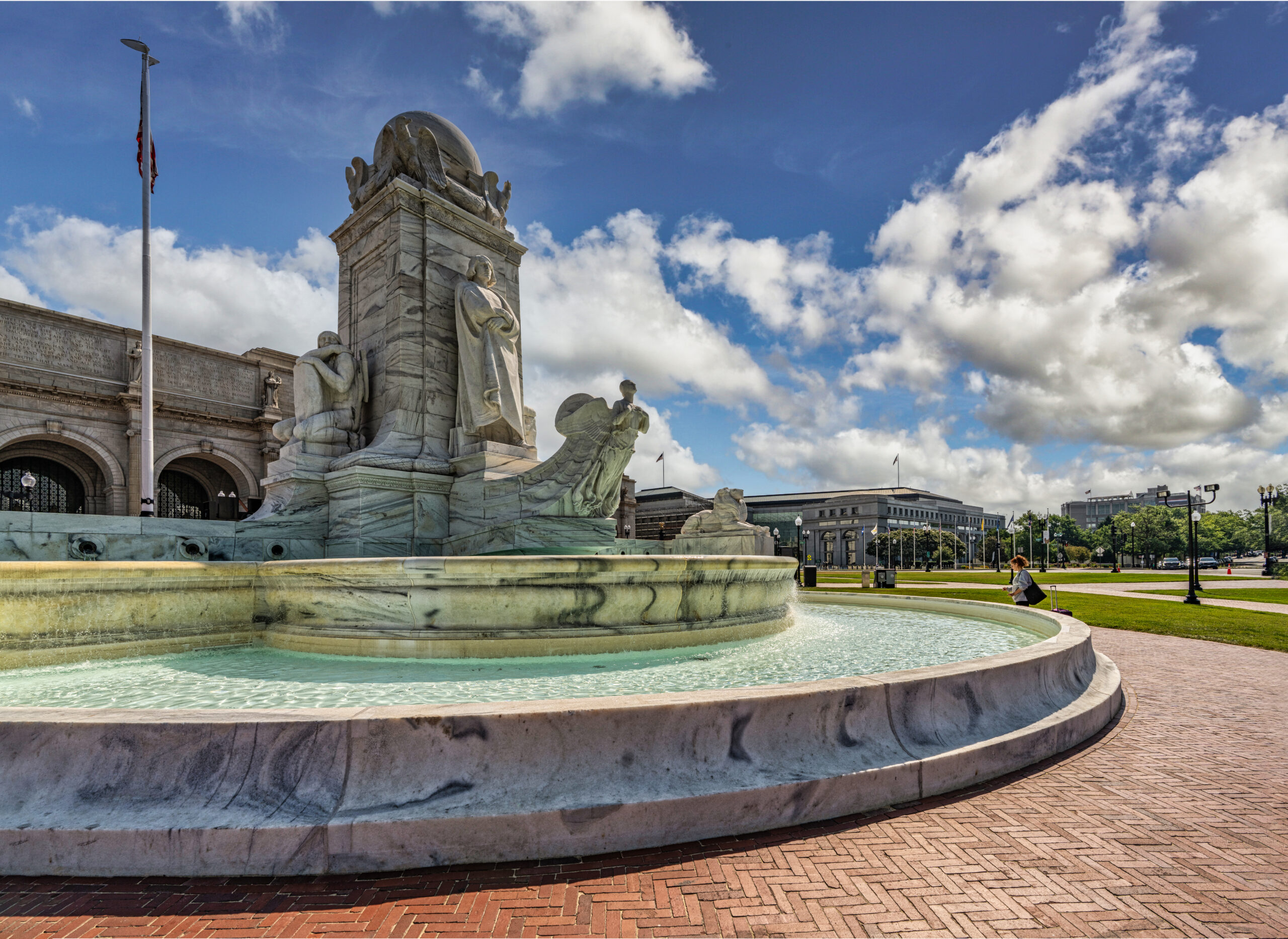 Columbus Circle Fountain