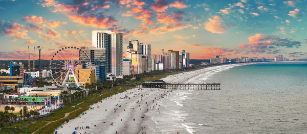 Myrtle Beach boardwalk South Carolina