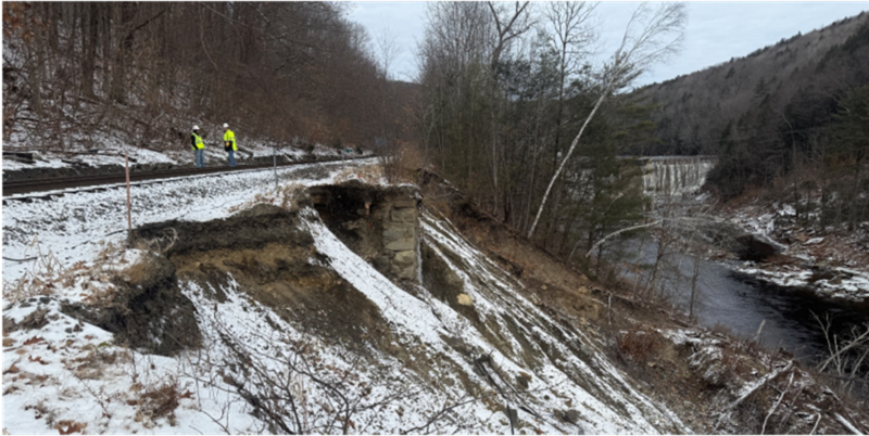 Repairing Railroad Embankment with Adaptability